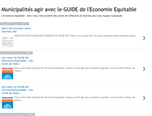 Tablet Screenshot of municipalesguideeconomieequitable.blogspot.com