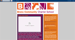 Desktop Screenshot of bxccharterschool.blogspot.com