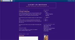 Desktop Screenshot of lightinmotion.blogspot.com