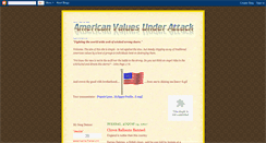 Desktop Screenshot of americanvirtues.blogspot.com