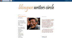 Desktop Screenshot of lilongwewriters.blogspot.com