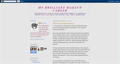 Desktop Screenshot of mybrilliantmakeupcareer.blogspot.com