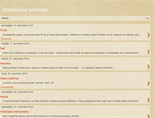 Tablet Screenshot of amikadeja-ustvarja.blogspot.com