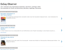Tablet Screenshot of exgay-observer.blogspot.com