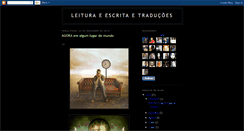 Desktop Screenshot of leoleituraescrita.blogspot.com