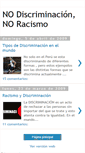 Mobile Screenshot of discriminacion-racismo.blogspot.com