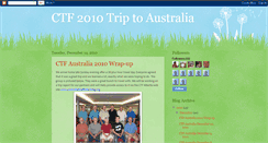 Desktop Screenshot of ctfaustralia.blogspot.com