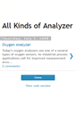 Mobile Screenshot of oxygen-analyzers.blogspot.com