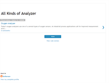 Tablet Screenshot of oxygen-analyzers.blogspot.com