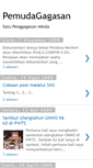 Mobile Screenshot of pemudagagasan.blogspot.com