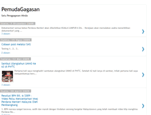 Tablet Screenshot of pemudagagasan.blogspot.com