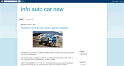 Desktop Screenshot of infoautocarnew.blogspot.com