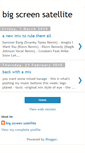 Mobile Screenshot of bigscreensatellite.blogspot.com