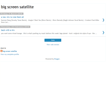 Tablet Screenshot of bigscreensatellite.blogspot.com