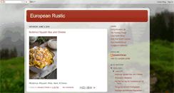 Desktop Screenshot of europeanrustic.blogspot.com