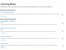 Tablet Screenshot of amazing-babes.blogspot.com