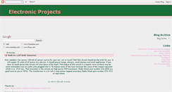 Desktop Screenshot of dickgs-eprojects.blogspot.com