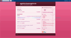 Desktop Screenshot of ogniricciouncapriccio.blogspot.com