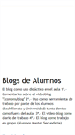 Mobile Screenshot of blogs-alumnos.blogspot.com