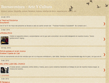 Tablet Screenshot of buenaventura-arteycultura.blogspot.com