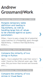 Mobile Screenshot of andrewgrossmanatwork.blogspot.com