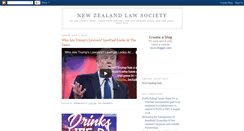 Desktop Screenshot of newzealandlawsociety.blogspot.com