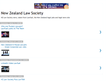 Tablet Screenshot of newzealandlawsociety.blogspot.com