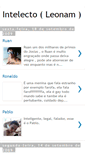 Mobile Screenshot of intelectoleonam.blogspot.com
