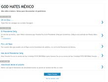 Tablet Screenshot of godhatesmexico.blogspot.com