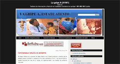 Desktop Screenshot of la-gripe-a.blogspot.com