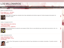 Tablet Screenshot of losmillonariosdelabanda.blogspot.com