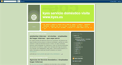 Desktop Screenshot of lalocuradelserviciodomestico.blogspot.com