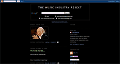 Desktop Screenshot of musicindustryreject.blogspot.com