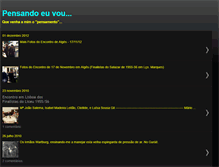 Tablet Screenshot of eu-pensamento.blogspot.com