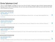 Tablet Screenshot of ernielive.blogspot.com