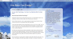 Desktop Screenshot of howaboutfreeenergy.blogspot.com