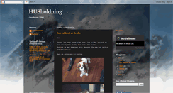 Desktop Screenshot of husholdningen.blogspot.com