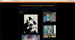 Desktop Screenshot of corbinandkatie.blogspot.com