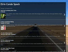 Tablet Screenshot of elrincondespock.blogspot.com