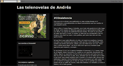 Desktop Screenshot of lastelenovelasdeandres.blogspot.com