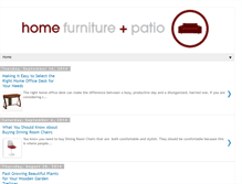 Tablet Screenshot of homefurnitureandpatio.blogspot.com