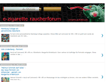 Tablet Screenshot of e-zigarette.blogspot.com