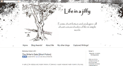 Desktop Screenshot of life-in-a-jiffy.blogspot.com