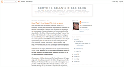 Desktop Screenshot of brotherbilly.blogspot.com