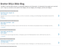 Tablet Screenshot of brotherbilly.blogspot.com