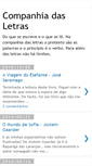 Mobile Screenshot of companhiadasletras.blogspot.com