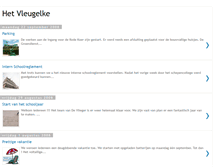 Tablet Screenshot of hetvleugelke.blogspot.com