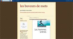 Desktop Screenshot of buveursdemots.blogspot.com
