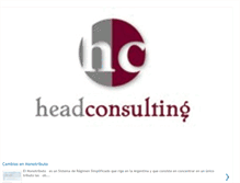 Tablet Screenshot of headconsulting.blogspot.com