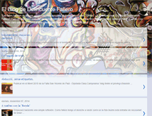 Tablet Screenshot of delincuentefallero.blogspot.com